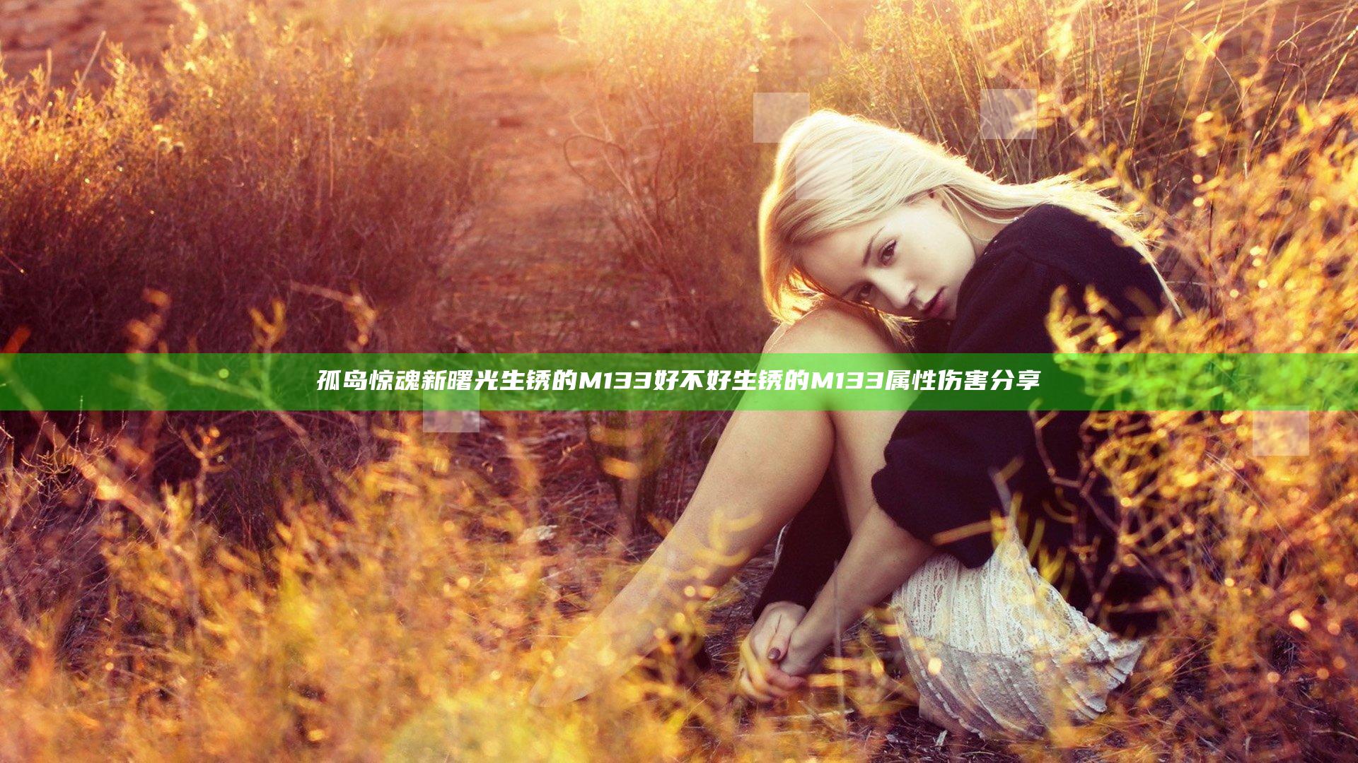 孤岛惊魂新曙光生锈的M133好不好 生锈的M133属性伤害分享